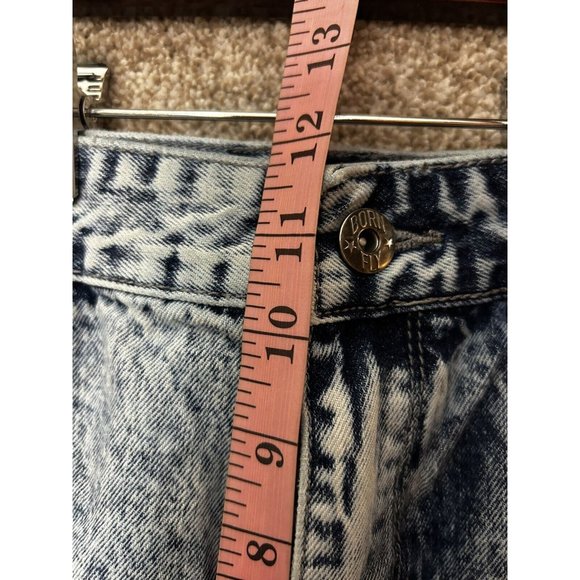 Born Fly Urban Skate Patriotic Distressed Denim Cuff Shorts Men’s Size 36 - Picture 5 of 8